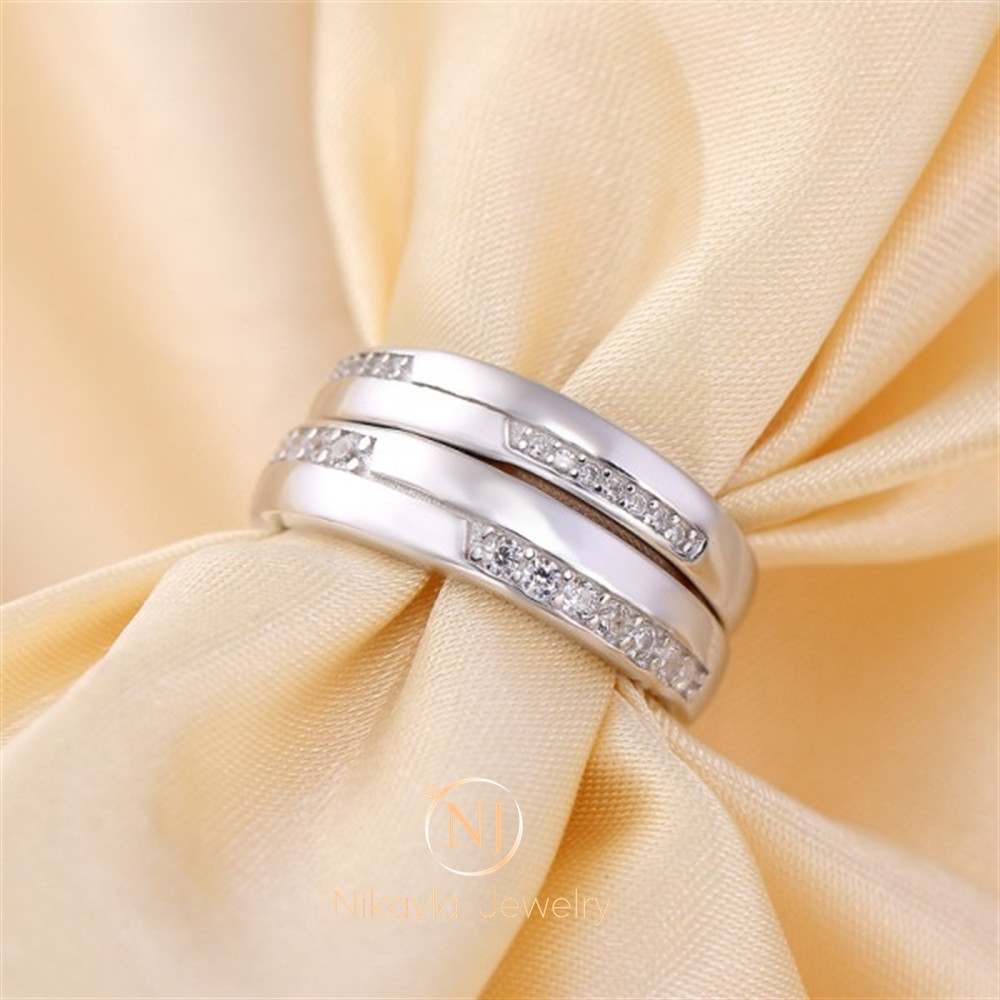 Nikayla Rings Original Silver Sweet Momently