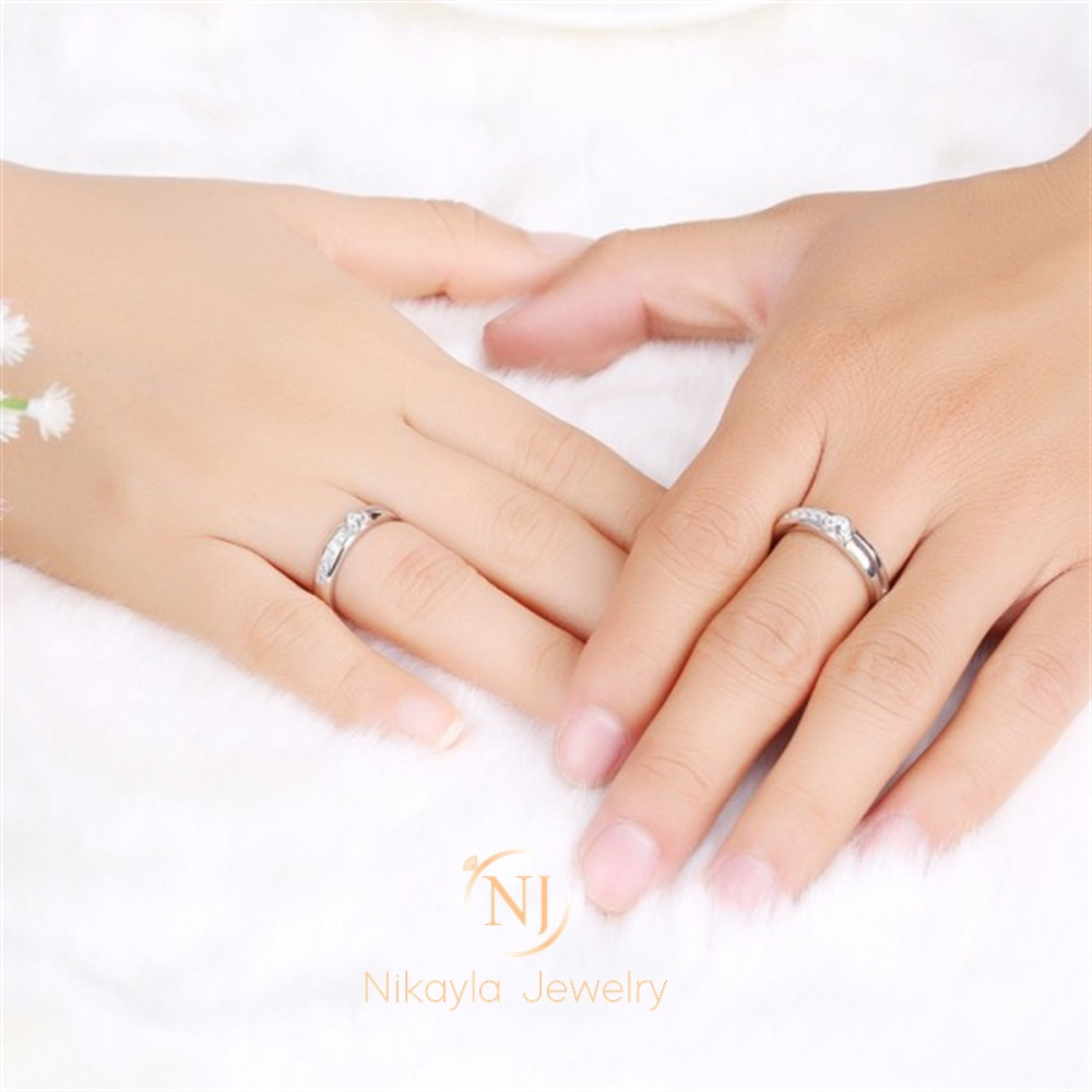 Nikayla Rings Love Mod Together Silver