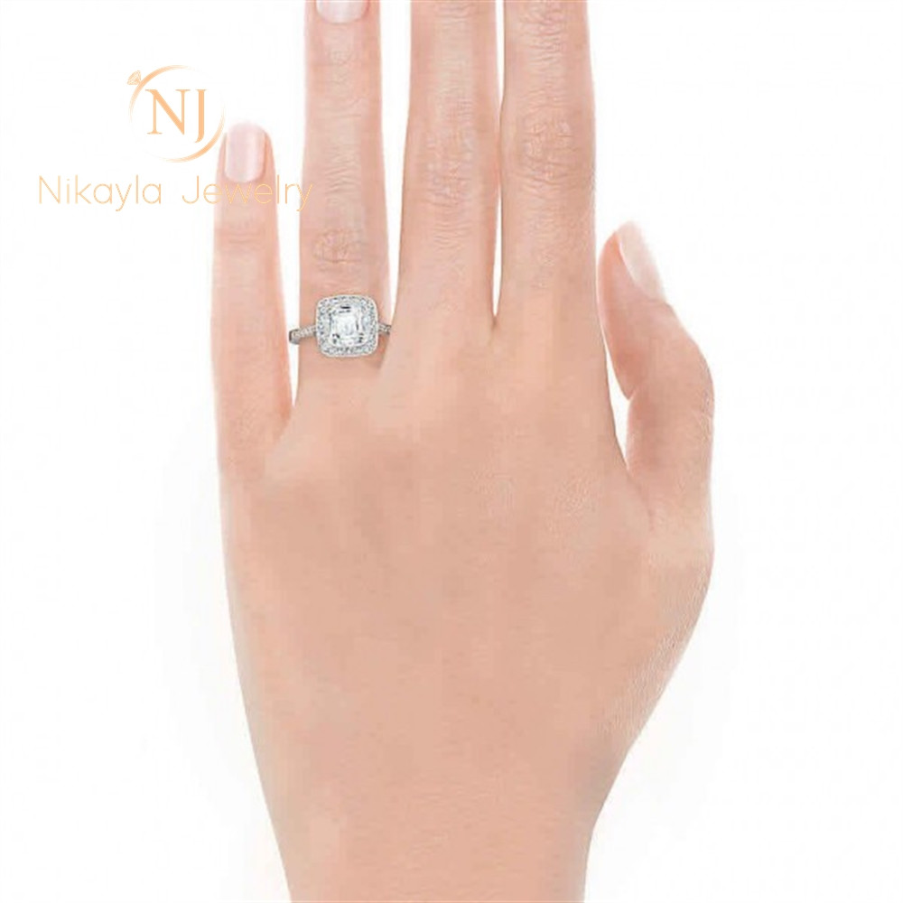 Nikayla Rings - Luxury Girl Silver Diamond Furry