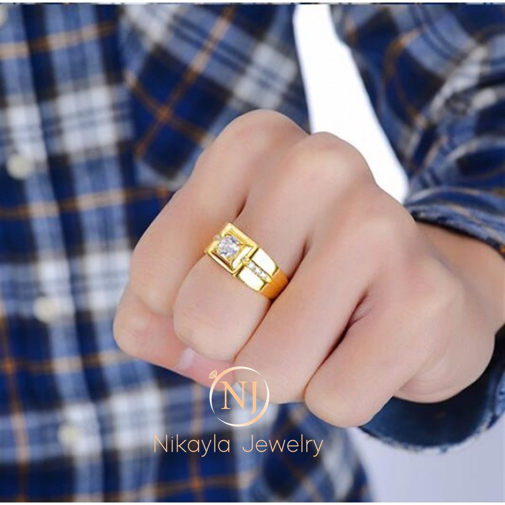 Nikayla Rings - Single King Diamond Style D5