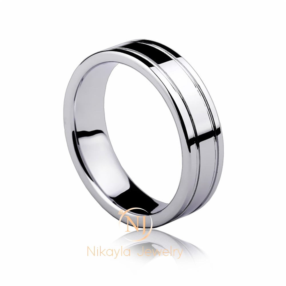 Nikayla Rings - Classic Line Pols Silver S2