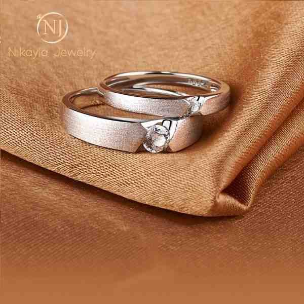 Nikayla Silver Ring Simple D1