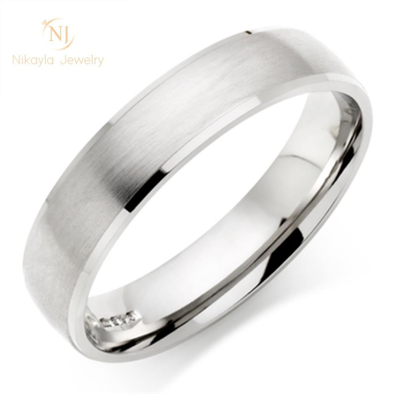 Nikayla Rings - Classic Burst Silver Mens