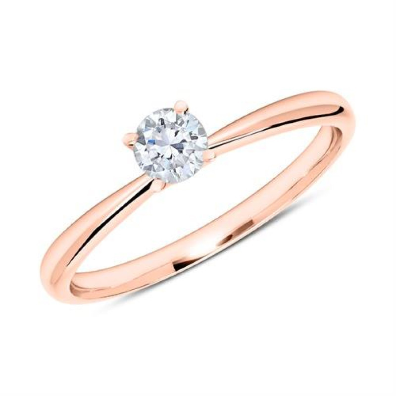 Nikayla Jewelry - Solitaire Rosegold Mini Luxury d1