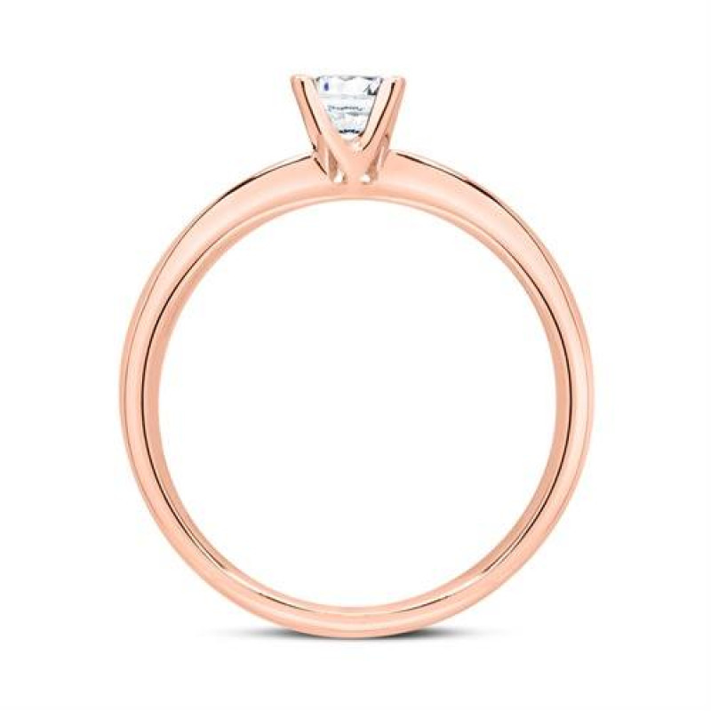 Nikayla Jewelry - Solitaire Rosegold Mini Luxury d1