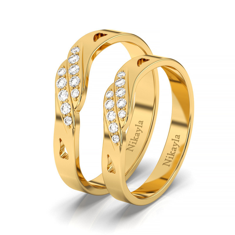Nikayla Rings Special Edition Love N1 Gold