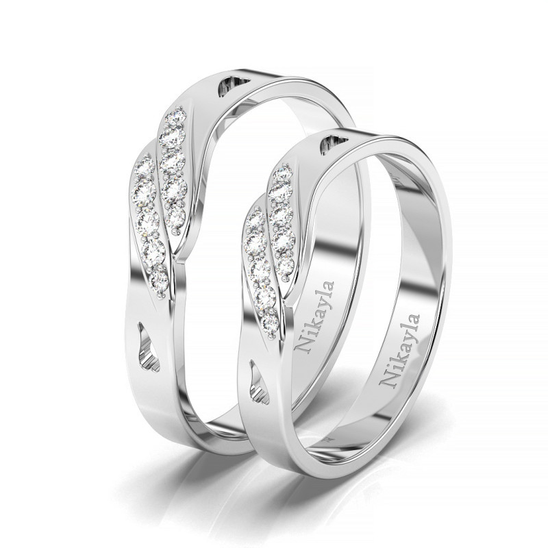 Nikayla Rings Special Edition Love N1 Platinum