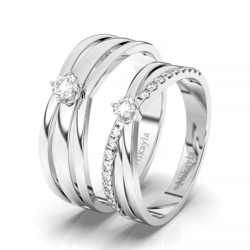 Nikayla Precious Elegance Couple Ring