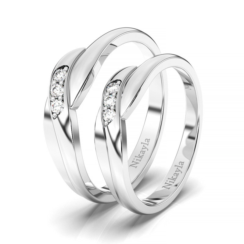 Nikayla Rings Infinite Promise Silver