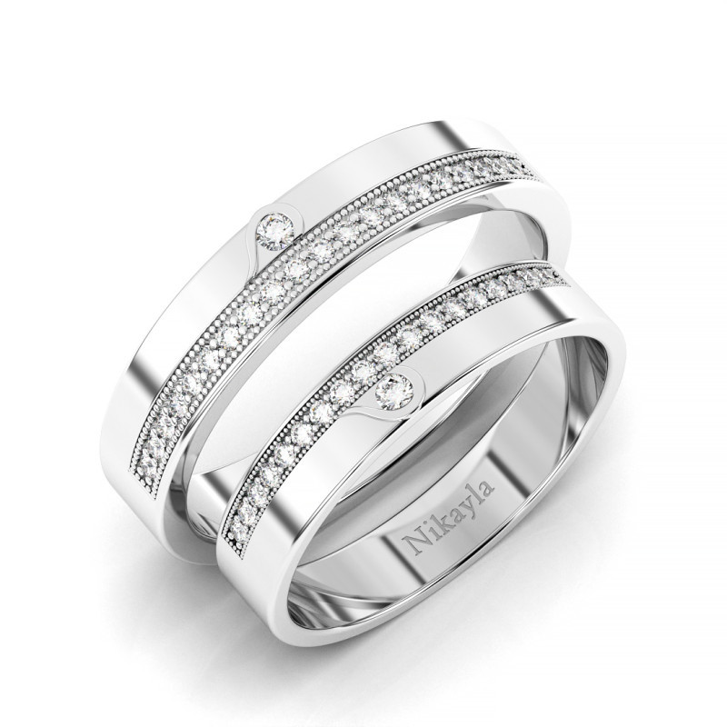 Nikayla Rings Luxury Diamond Love
