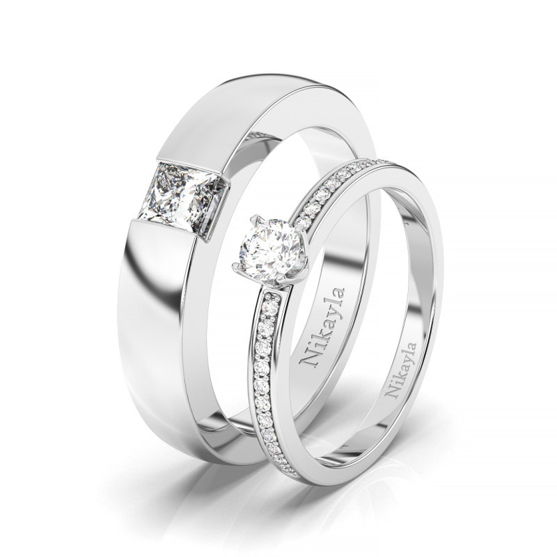 Nikayla Rings Glamour Solitaire Custom D5