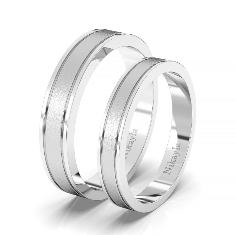 Nikayla Rings Pasir Modeling Elegant Style Platinum