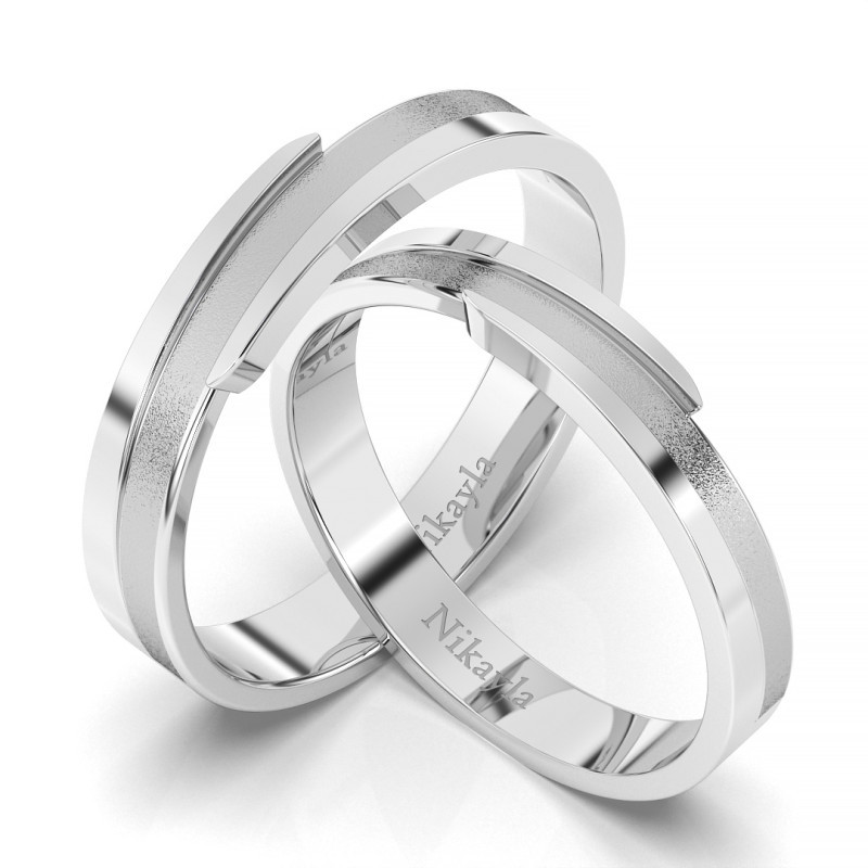 Nikayla Ring Silver Couple Love Forever Wt U