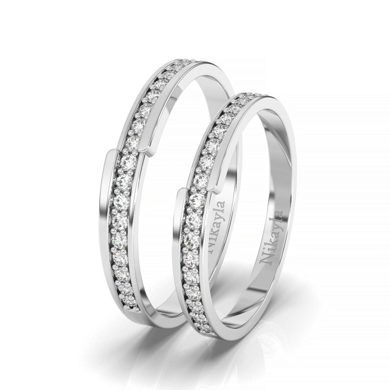 Nikayla Rings Microset Diamond Center Luxury