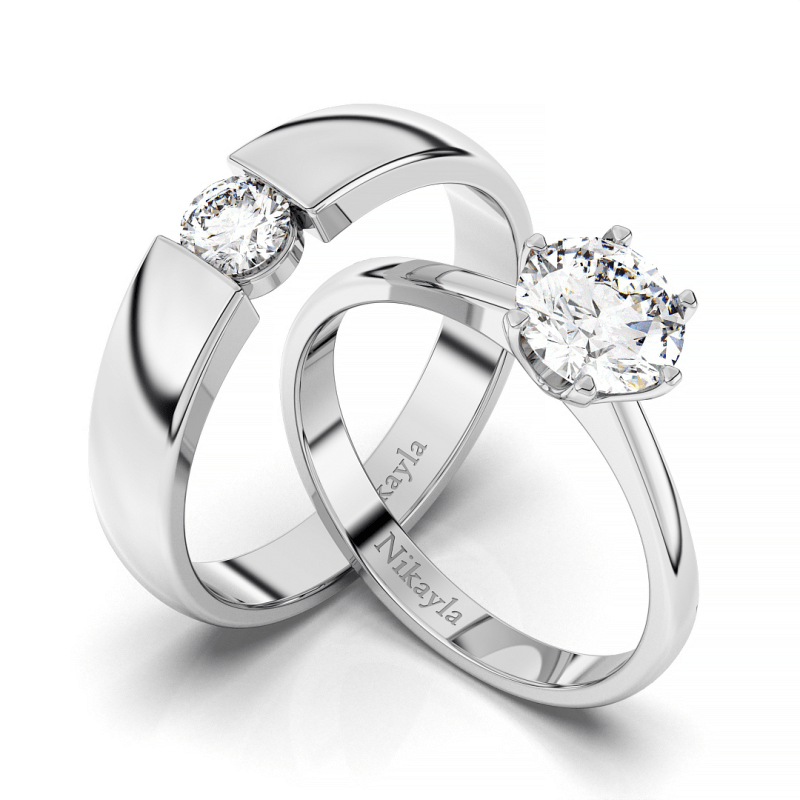 Diamond Engagement Ring #106592 - Seattle Bellevue | Joseph Jewelry