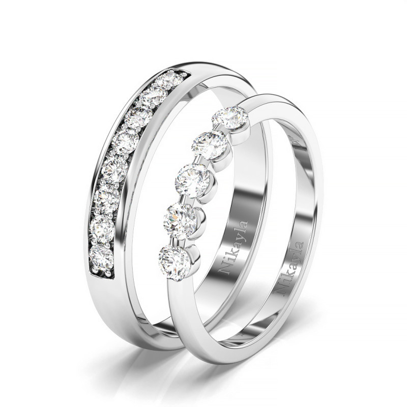 Nikayla Rings Glamour Silver D1