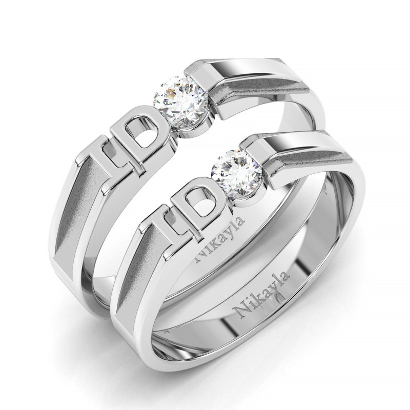 Nikayla Rings Silver Luxury I DO