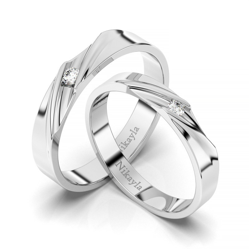 Nikayla Rings Silver Elegant Maskulin D