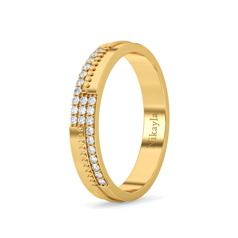 Nikayla Ring Bold Luxurious Diamonds Gold 18K