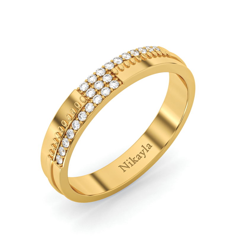 Nikayla Ring Bold Luxurious Diamonds Gold 18K