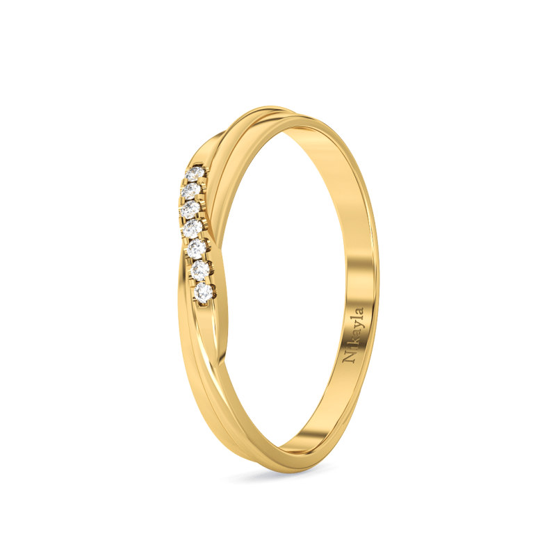 Nikayla S Diamond Design Gold 18K Ring