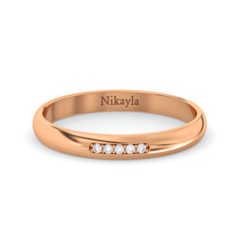 Nikayla V Diamonds Tiny Lux Gold 18K