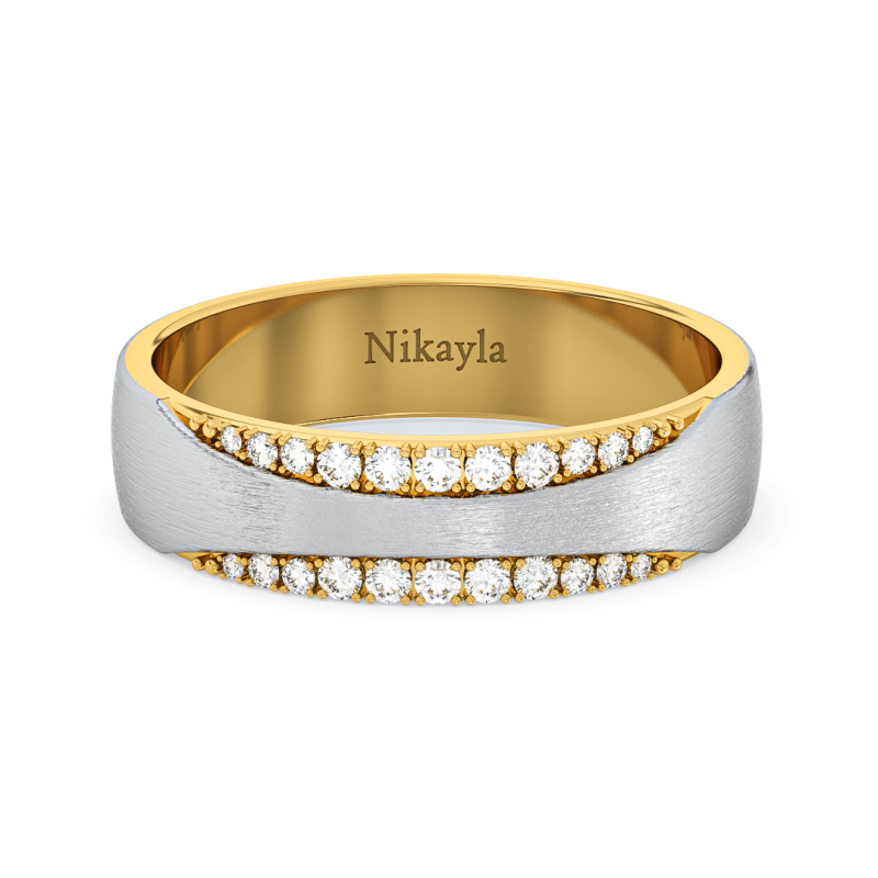 Nikayla Extra Bold Lux Diamonds Gold 18K