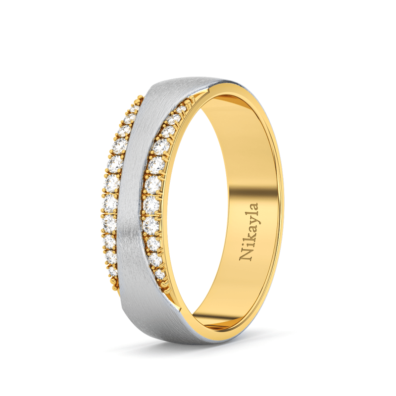 Nikayla Extra Bold Lux Diamonds Gold 18K