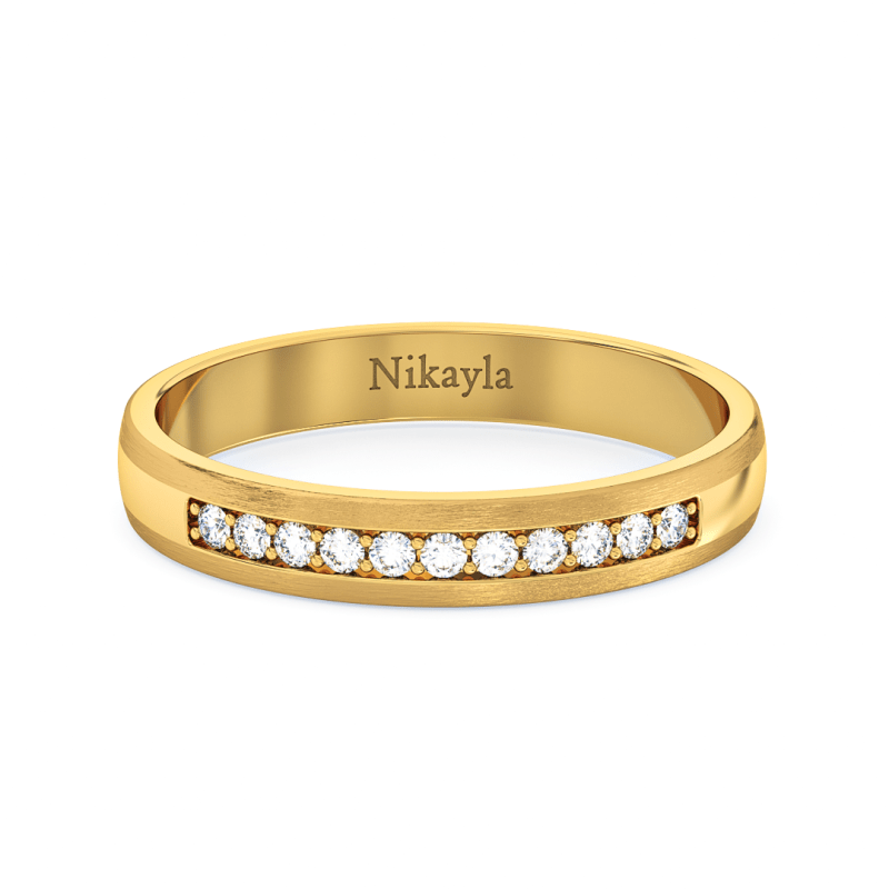 Nikayla Middle Lux Ring Gold 18K