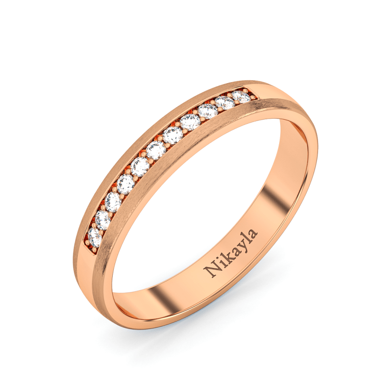 Nikayla Middle Lux Ring Gold 18K