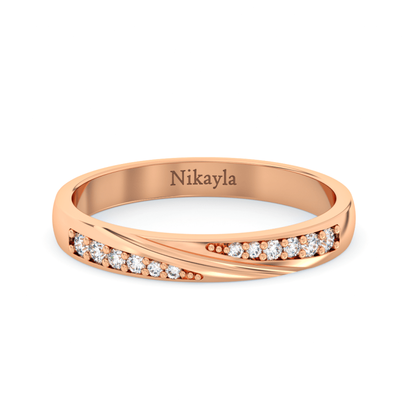 Nikayla Luxury Diamond Arrow Gold 18K