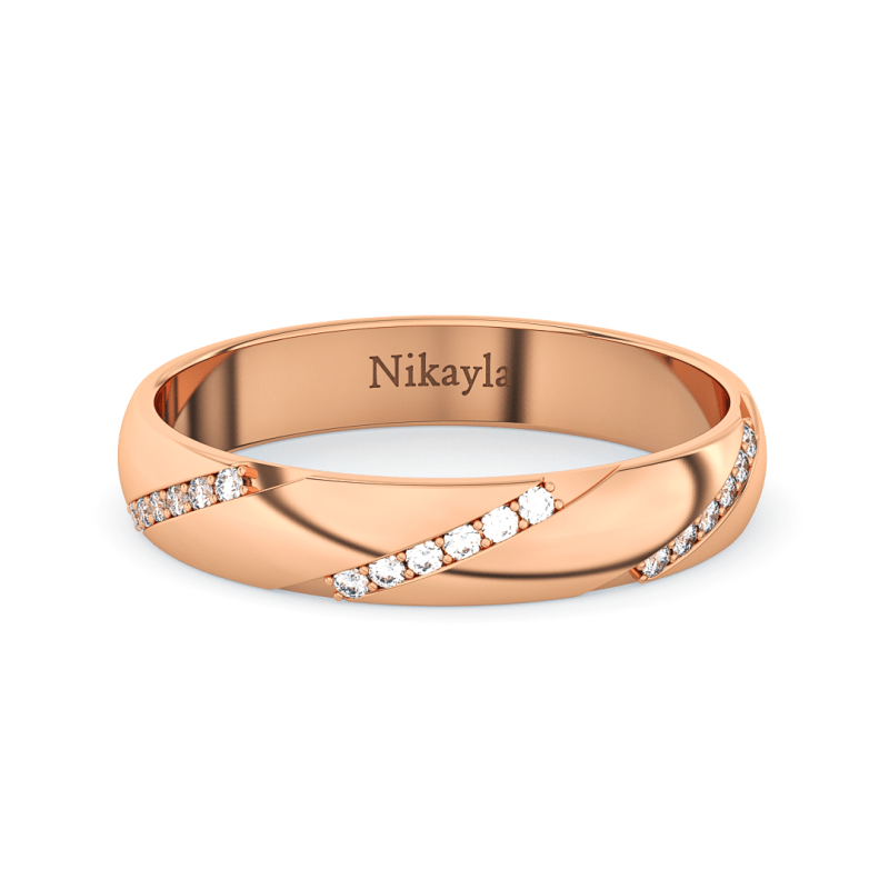 Nikayla Wind of Diamonds Ring Gold 18K