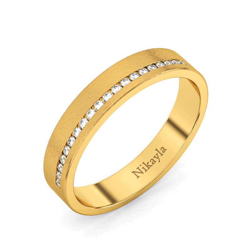 Nikayla Long Diamonds Ring Gold 18K