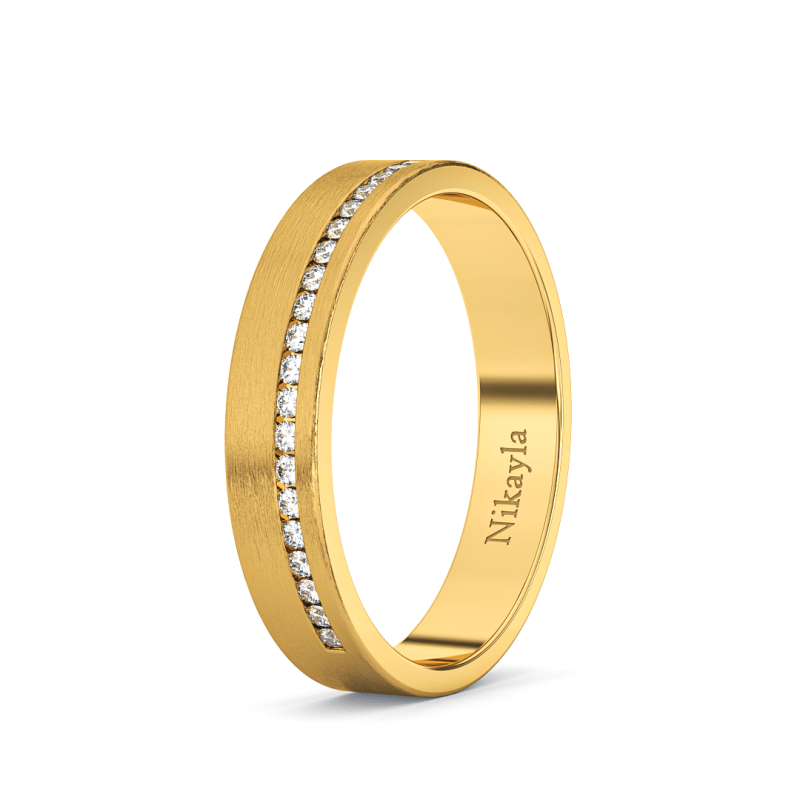 Nikayla Long Diamonds Ring Gold 18K