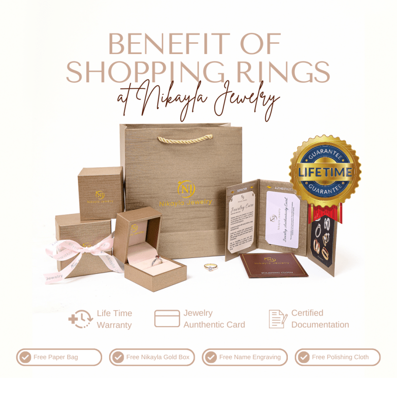 Nikayla Ring Silver Couple White Doff D