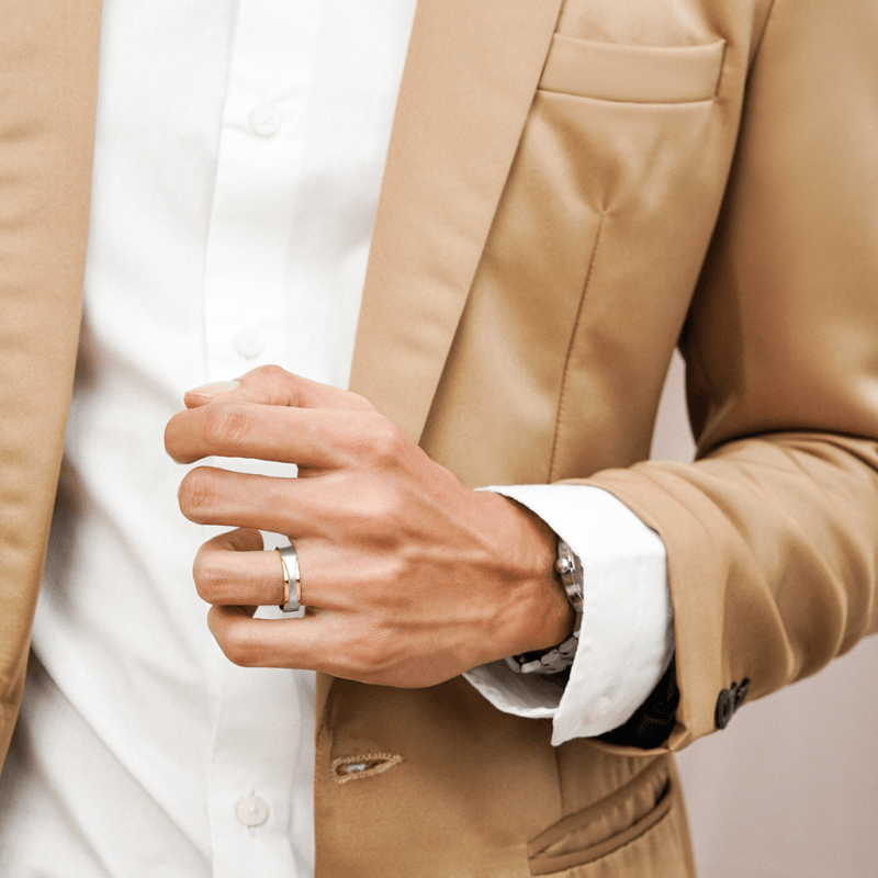 Nikayla Ring Silver Glamour Bold Lux