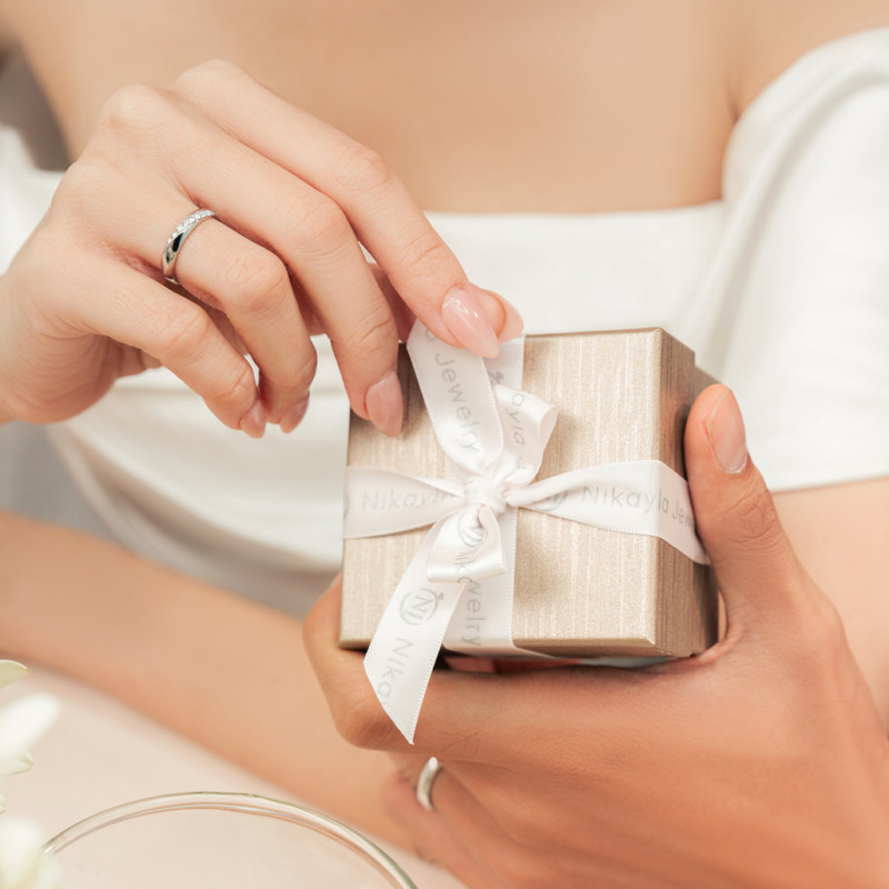 Nikayla Jewelry - Cincin Palladium 3K - Couple Rings